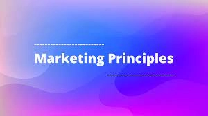 Marketing principles